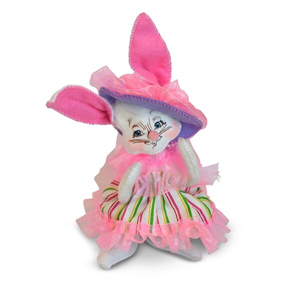 6" Easter Parade Girl Bunny - Picture 2 of 2